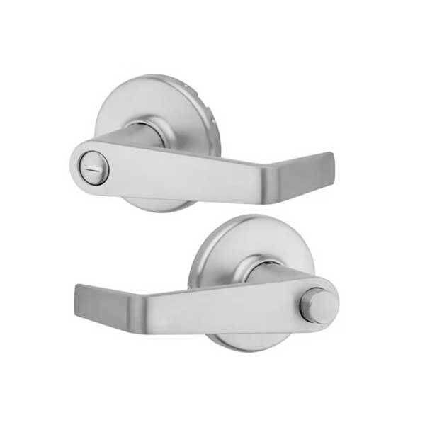 Kwikset: KingstonGrade 2 Privacy commercial lever / Satin Chrome
